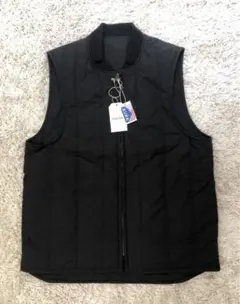 《BURK×steven alan》中綿入り リバーシブルベスト ブラック M