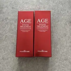 新品未使用　フロムネーチャー AGE インテンストリートメント2個　洗顔フォームのサムネイル