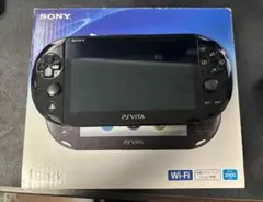 SONY PS Vita ブラック PCH-2000 本体　ソフト8本付き