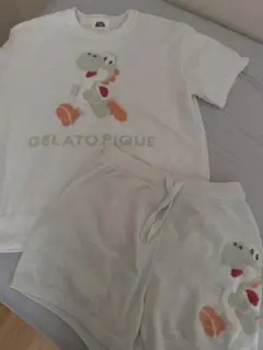 gelato pique ヨッシージャガードプルオーバーショートパンツセット