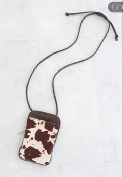 アニマル柄ミニショルダーバッグ