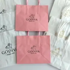 GODIVA 紙袋３種類 計８枚セット