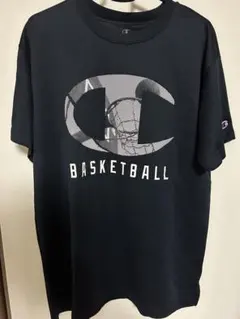 Champion バスケットボール Tシャツ M ネイビー