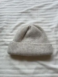 ③ 【冬物大セール】ニット帽 オペークドットクリップ　ビーニー　ビーニー