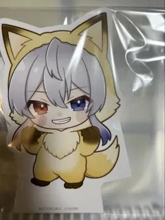 カラフルピーチどぬく東武動物公園ミニパネル　(ステッカー付き)