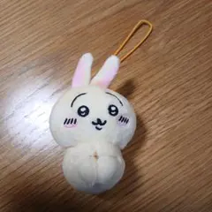 ちいかわうさぎ ぬいぐるみ マスコット ストラップ付き