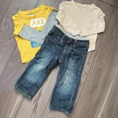 男の子　子供服　まとめ売り　3点セット80cm