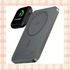 Qi2 モバイルバッテリー 10000mAh MagSafe対応 2台同時充電
