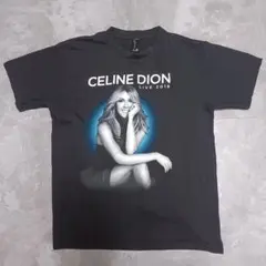 セリーヌディオン LIVE2018 ツアーTシャツ M 黒のサムネイル