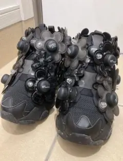 27cm Noir Kei Ninomiya Reebok ポンプフューリー 黒 - メルカリ