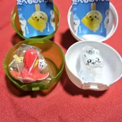 ちいかわ たべもの いっぱい マスコット2 うさぎ モモンガ ガチャ ⑳
