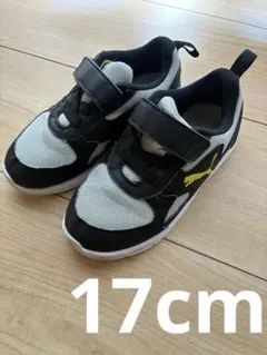 Puma キッズスニーカー 17cm ブラック/グレー/イエロー