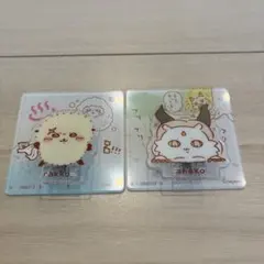 ちいかわアクリルシーンクリップ　ラッコ　あのこ　2点セット