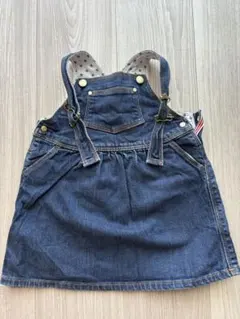 デニム サロペットワンピース 86cm