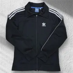 アディダス トラックジャケット 黒 L No.12