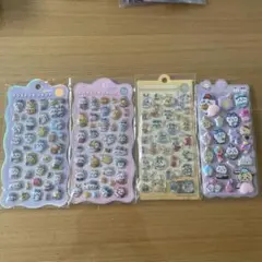 BONBONDROP キャラクターシール 4枚セット