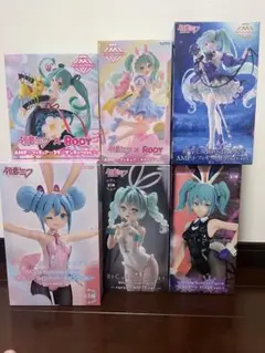初音ミク　フィギュア　6体セット