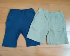 半ズボン 110 ネイビー・カーキ