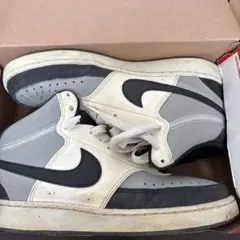 Nike ハイカットスニーカー グレー/ブラック