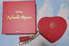 ミニーマウス　コインケース　ディズニーストア　箱付き