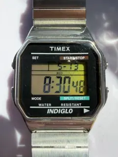 TIMEX INDIGLO デジタル時計 シルバー T78587のサムネイル