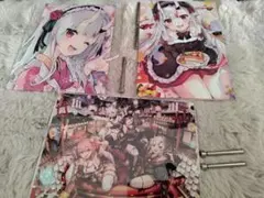 ホロライブ 百鬼あやめ アクリルパネル3点セット