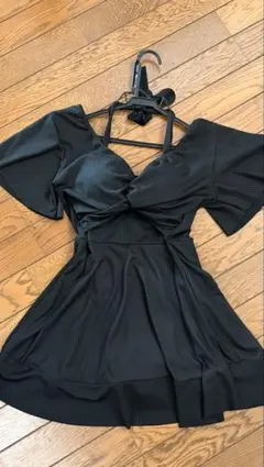 ブラック　タンキニ水着