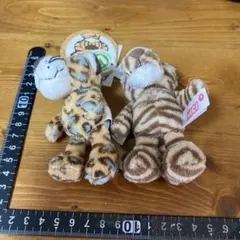 NICI☆タイガー&レパード☆キーホルダー&ストラップセット