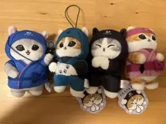 mofusand 忍者にゃんマスコット　4種コンプリートセット　モフサンド