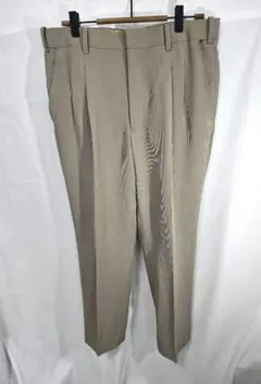 メンズ スラックス ベージュ ウエスト85cm ビジネス フォーマル