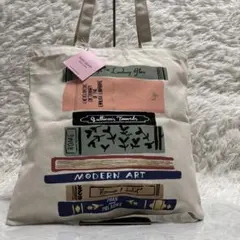 新品タグ付き★kate spade book tote トートバッグ　キャンバスのサムネイル