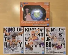 ワンピース　電伝虫スピーカー　ルフィ　キングオブアーティスト　ニカ　ボニー