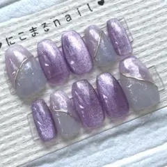 メルカリ便 ネイルチップ 現品 ニュアンス マグネット ネイル NO.340