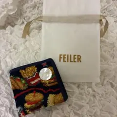 新品ラブラリーバイフェイラー　FEILER バーガーショップ タオルハンカチのサムネイル