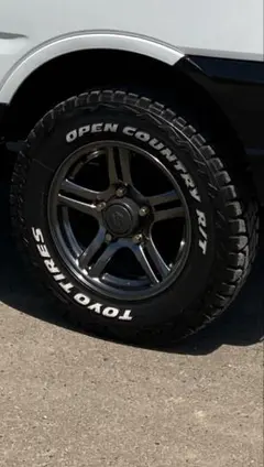 ジムニーJB23 後期純正ホイール タイヤバリ山 4本セット SUZUKI スズキ