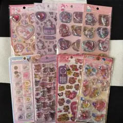 サンリオ シール まとめ売り 8枚セット 日焼けサンリオ うるちゅる 他 正規品