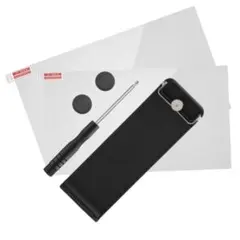 スイッチ 背面スタンド 修理パーツセット スティックカバー 保護フィルム2枚
