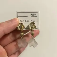 イヤリング/ゴールド/お花