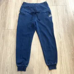 Lee マタニティ L スウェットパンツ 裏起毛 ダークブルー