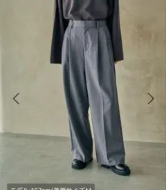 LEPSIM TRワイドスラックスパンツM