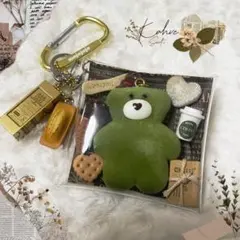 【ガチャ詰めポーチ】mojojojoフィギュアマスコットVol.3 matcha