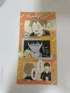 ハイキュー!! ステッカー　日向&影山