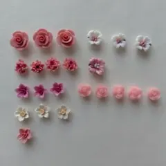 花のデコレーションパーツセット