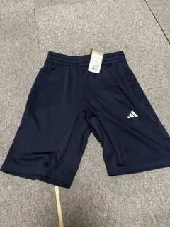 adidas アディダス キッズ ハーフパンツ ショーツ 短パン ネイビー150