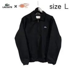 【BEAMS別注】【美品】LACOSTE スイングトップ ブルゾン ネイビー L BEAMS別注】【美品】LACOSTE スイングトップ ブルゾン ネイビー L