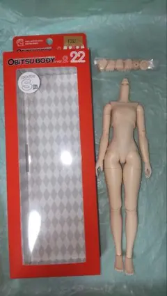 S胸オビツボディ22 OBITSU BODY22ホワイティドールver.2