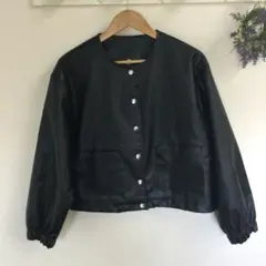 フェイクレザージャケット