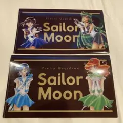 キャラクターグッズ　明治×セーラームーン　マルチケース　2種セット
