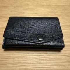 abrAsus 小さい財布 本革 ミニ財布　ブラック　アブラサスのサムネイル