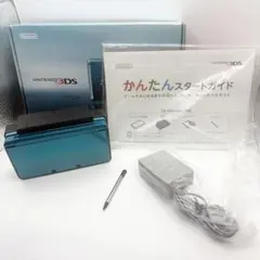 NINTENDO 3DS アクアブルー 箱付き 動作確認済 NINTENDO